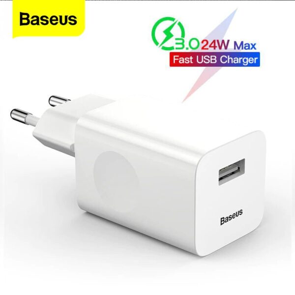 Baseus 24W Quick Charge 3.0 USB Charger