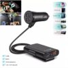 36W Quick Charge 3.0 USB Car Charger With QC3.0 Front And Back Seat 4 Port Fast Car Charger