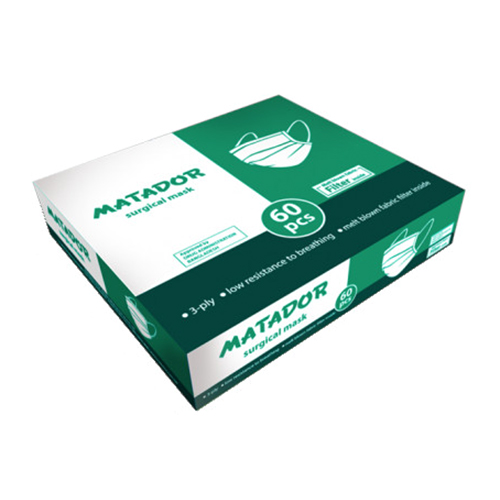 Matador (2 Box) 3 Layers 120pcs Surgical Mask apomee.com