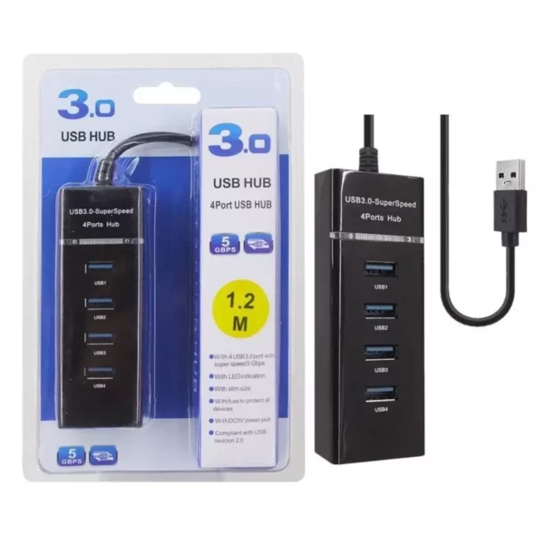 USB HUB 4 Port USB 3.0 apomee.com