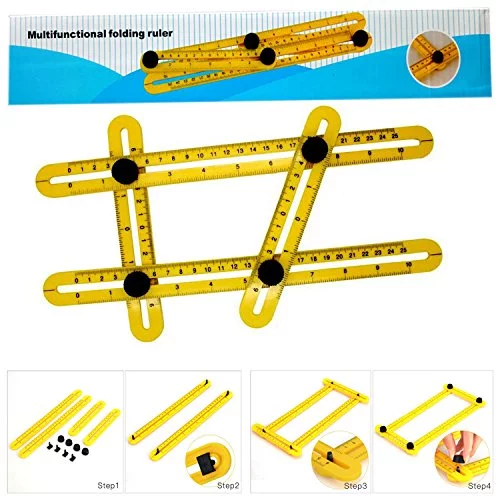 Multi-Functional Folding Ruler