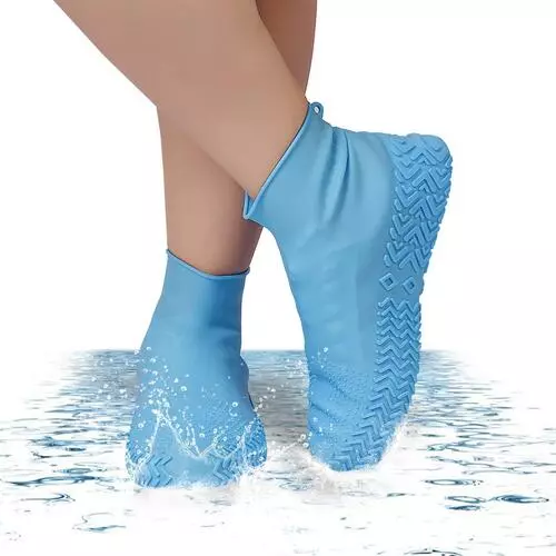 Waterproof silicone shoe cover 4