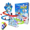 Penguin Race Toy Track Set
