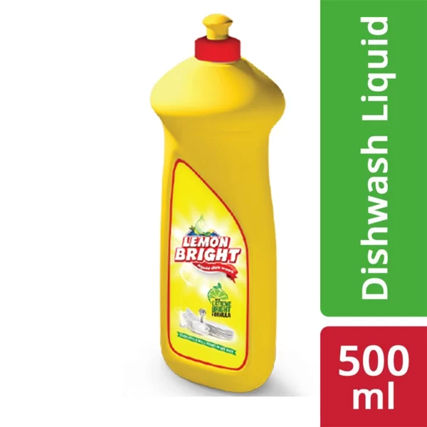 Lemon Bright Liquid Dish Wash - 500ml