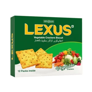 Ispahani Lexus Vegetable Crackers Biscuit