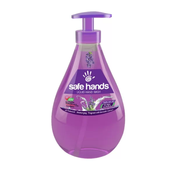 Safe Hands Liquid Handwash Lavender 350ml