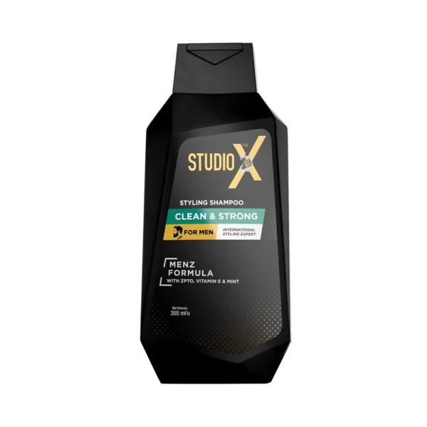 Studio X Clean & Strong Shampoo For Men 355ml